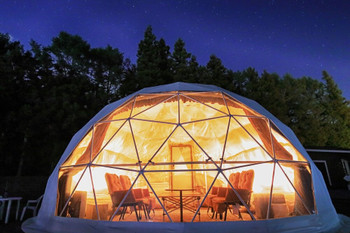 It's like a secret base and I'm excited♡ How about a dome-shaped tent for a girls' trip? 3355775