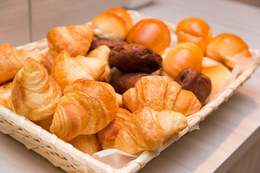 朝食ビュッフェ