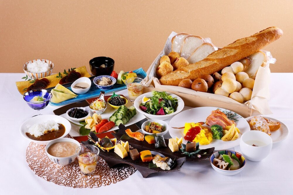 朝食ビュッフェ