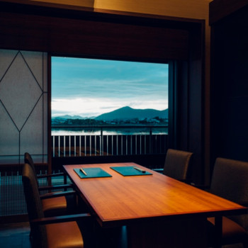 リバービューをお部屋から♡全室が天然温泉の半露天風呂付き客室3569606