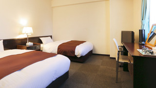 ツインルーム シングルベッド 2 台 禁煙