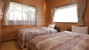 コテージ 6名タイプの寝室例 / 5