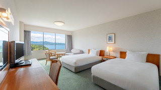 クラシック ルーム ベッド (複数台) シービュー