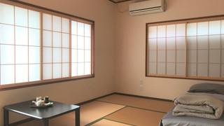 和室4名利用 (共用バスルーム)