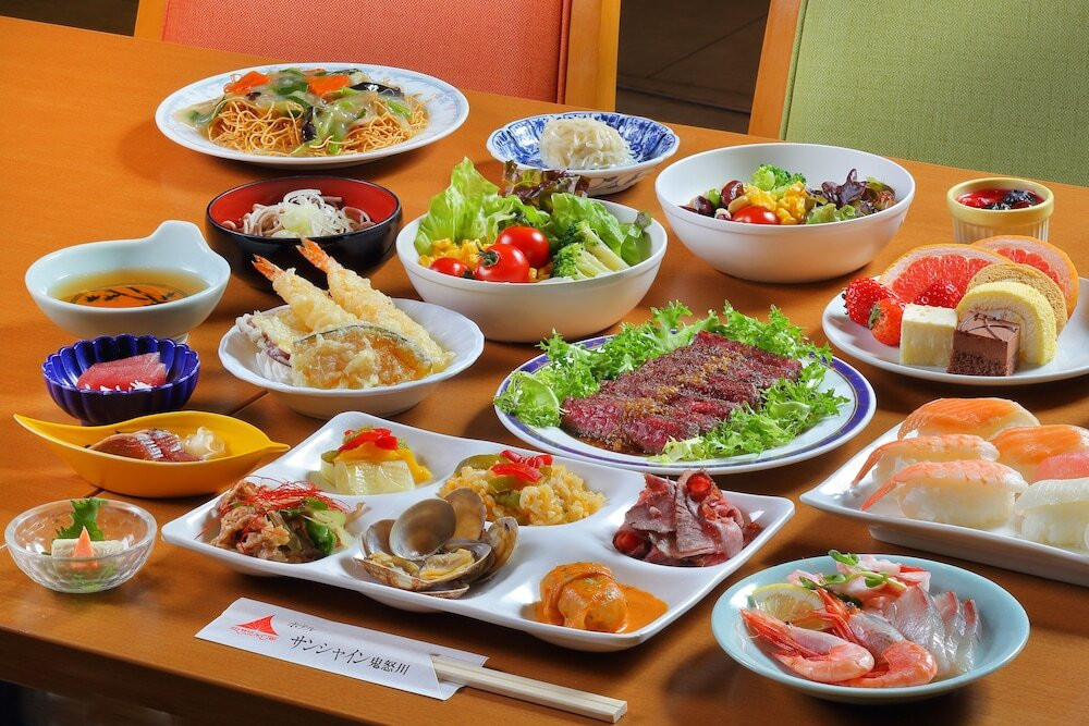 夕食 バイキング