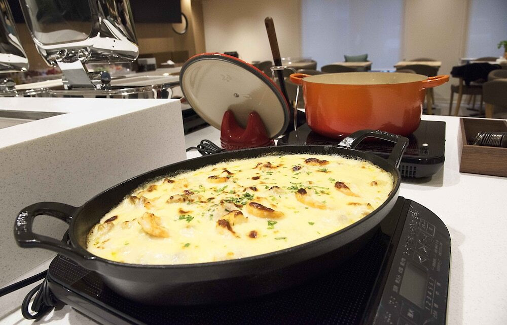 朝食ビュッフェ