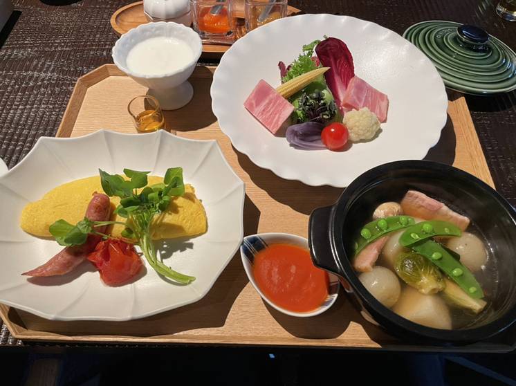 洋朝食 一例 / 2