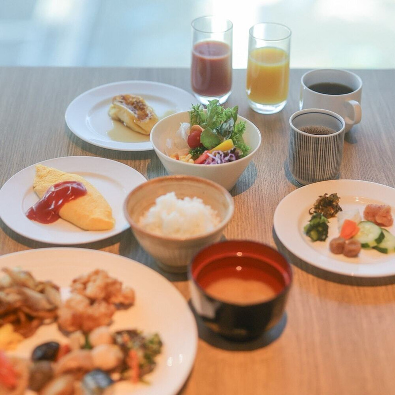 朝食ビュッフェ