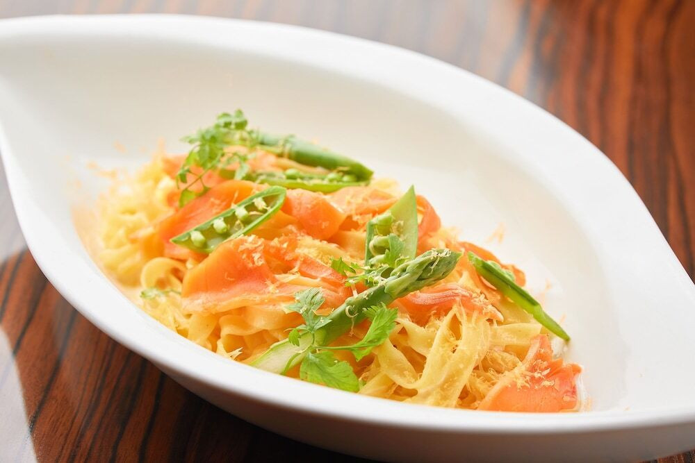 朝食ビュッフェ