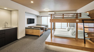 スーペリア1ベッドルームアパートメント 6人用 禁煙