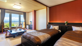 [湖の眺望] 和洋室スーペリアツイン (新客室)