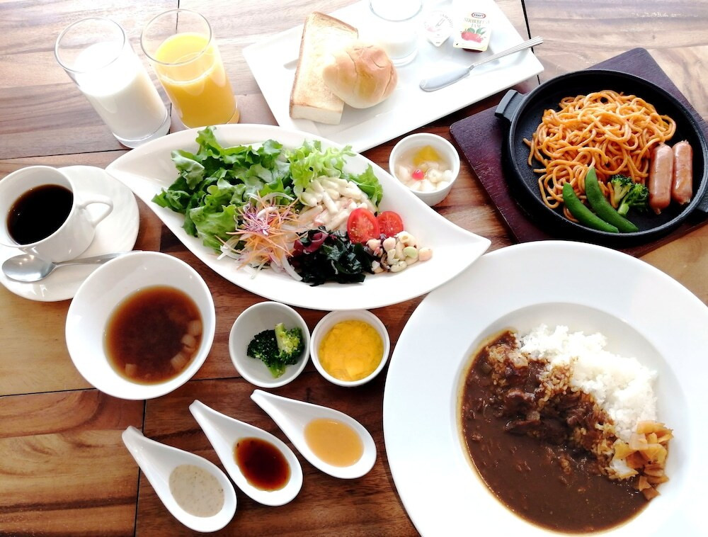 朝食ビュッフェ