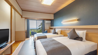 [オーシャンビュー] 和モダンツイン