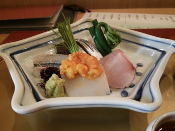 「いち井」料理 778559 刺身盛り合わせ♪