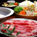 夕食／しゃぶしゃぶコース一例 / 2