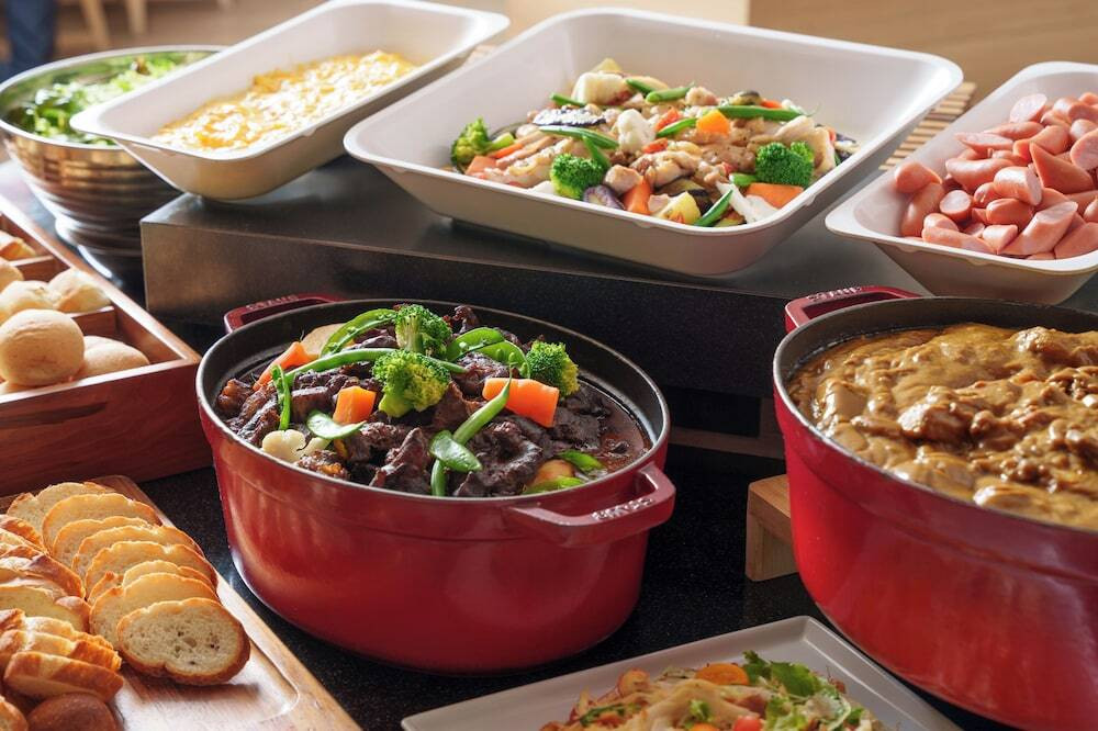 朝食ビュッフェ