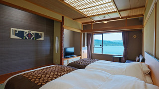 (ウイングス館) 湖側 和室ツイン (禁煙)