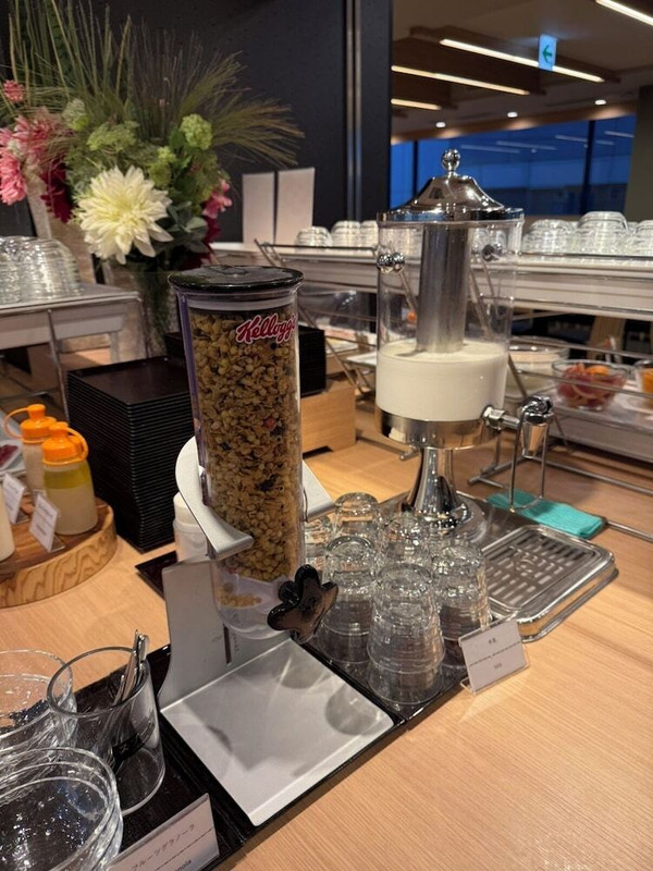 朝食ビュッフェ