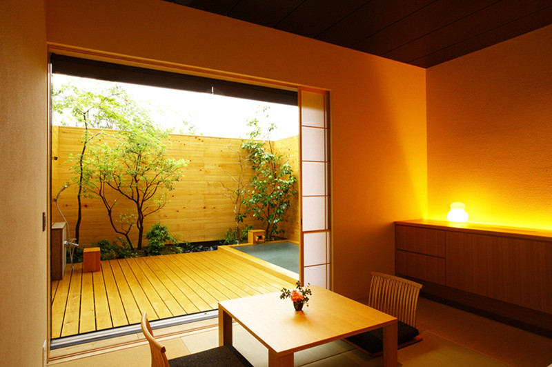 露天風呂付客室(和)/温泉風呂