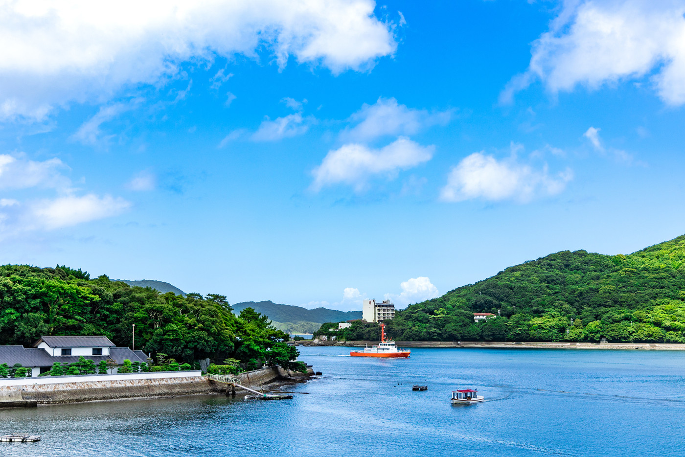 三重　鳥羽水族館からの海