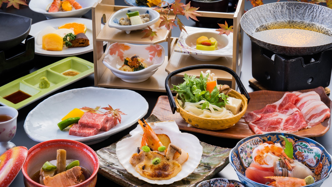 黒豚・黒牛と錦江湾の鮮魚をたっぷり堪能3450194