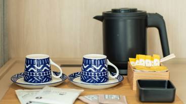 客室のドリンクセット / 3