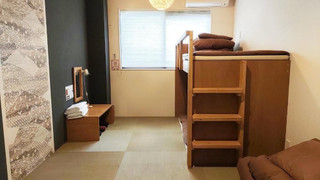 トリプルルーム 共用バスルーム (チェックイン午後10時まで)