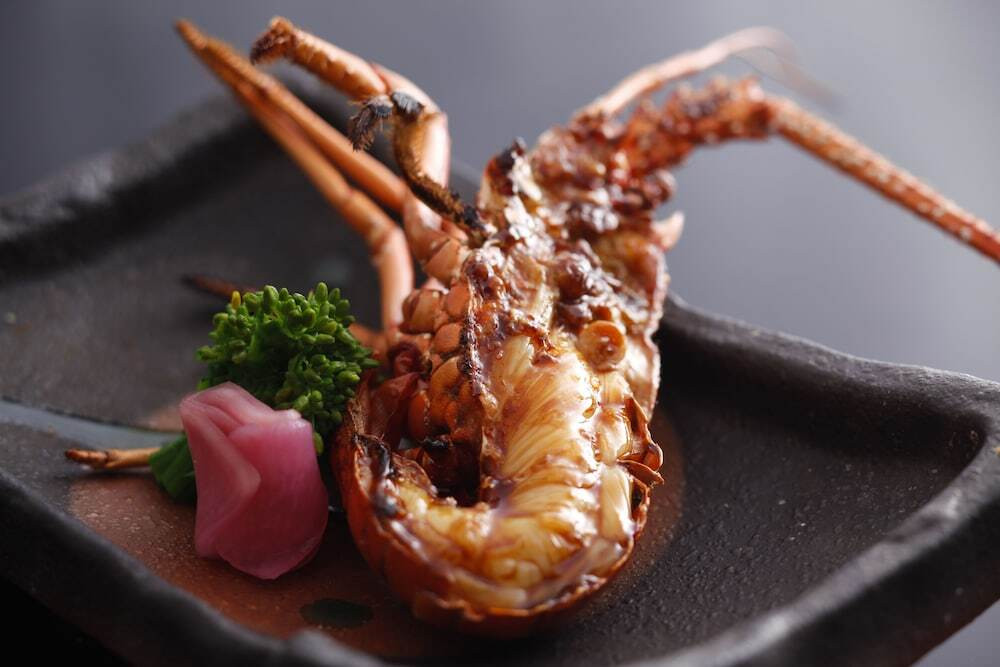 伊勢海老の焼き物