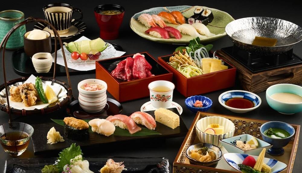 夕食／和食会席一例① / 1