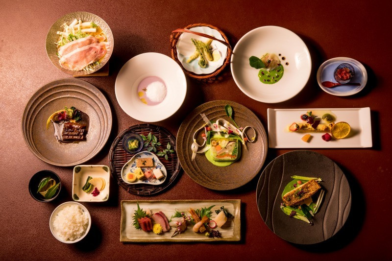 夕食コースの例(2)