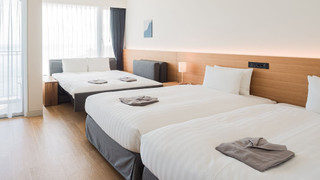 スタンダード ツインルーム シングルベッド 2 台 禁煙 オーシャンビュー