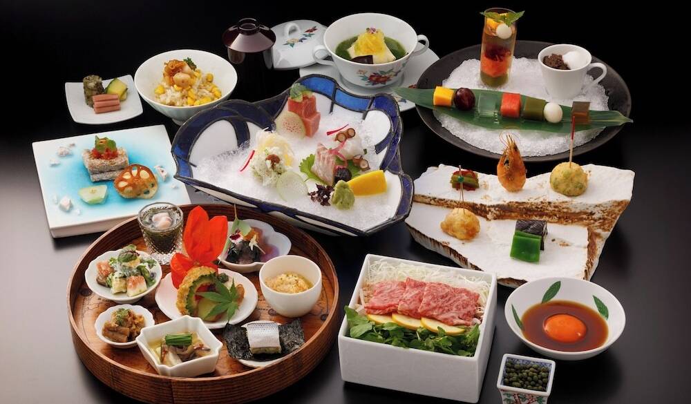 夕食／会席料理一例 / 1