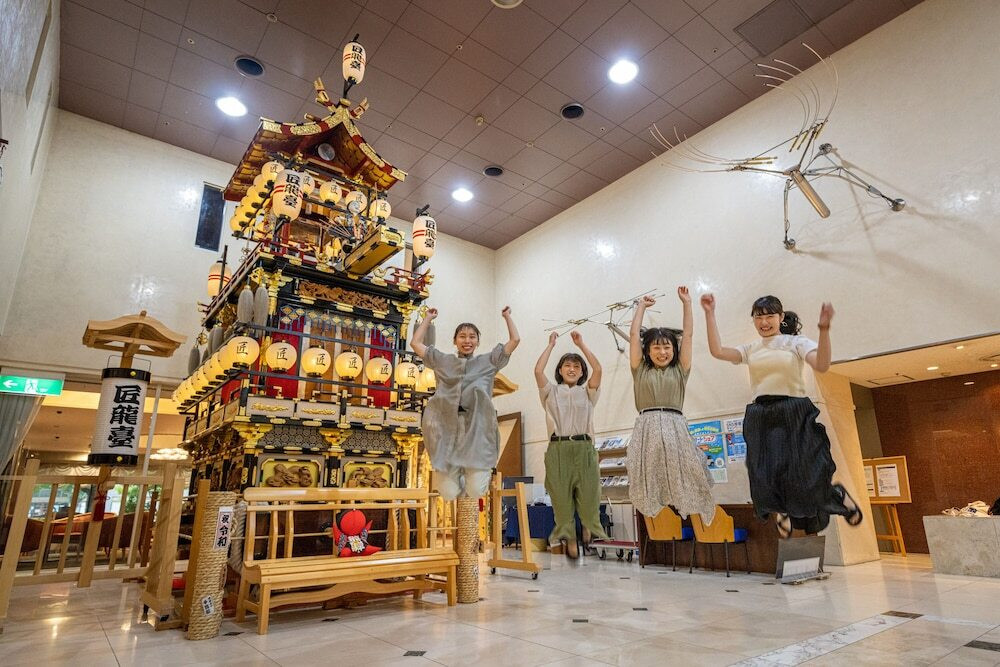 北アルプスの絶景を望む屋上天望露天風呂が魅力のホテル3956171