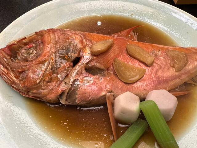 金目鯛の煮付け 一例 / 3