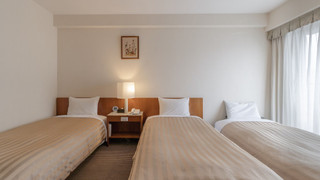 ツインルーム 禁煙 (with Extra bed)