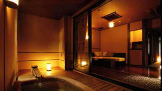 [専用風呂] ゆとりの間 (蓬莱) 貸切温泉30分付き 夕朝部屋食 禁煙