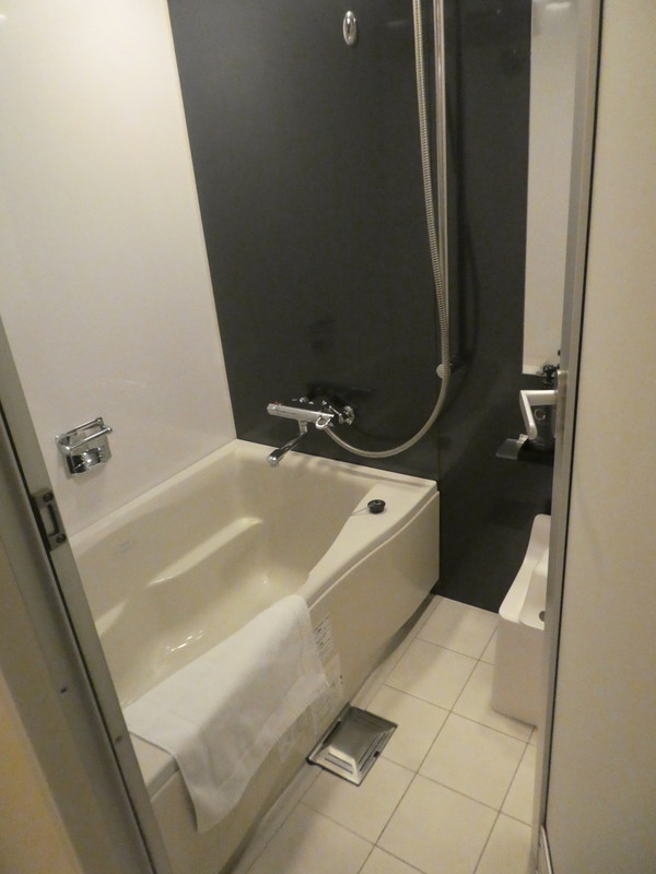 浴槽はビジホなみ