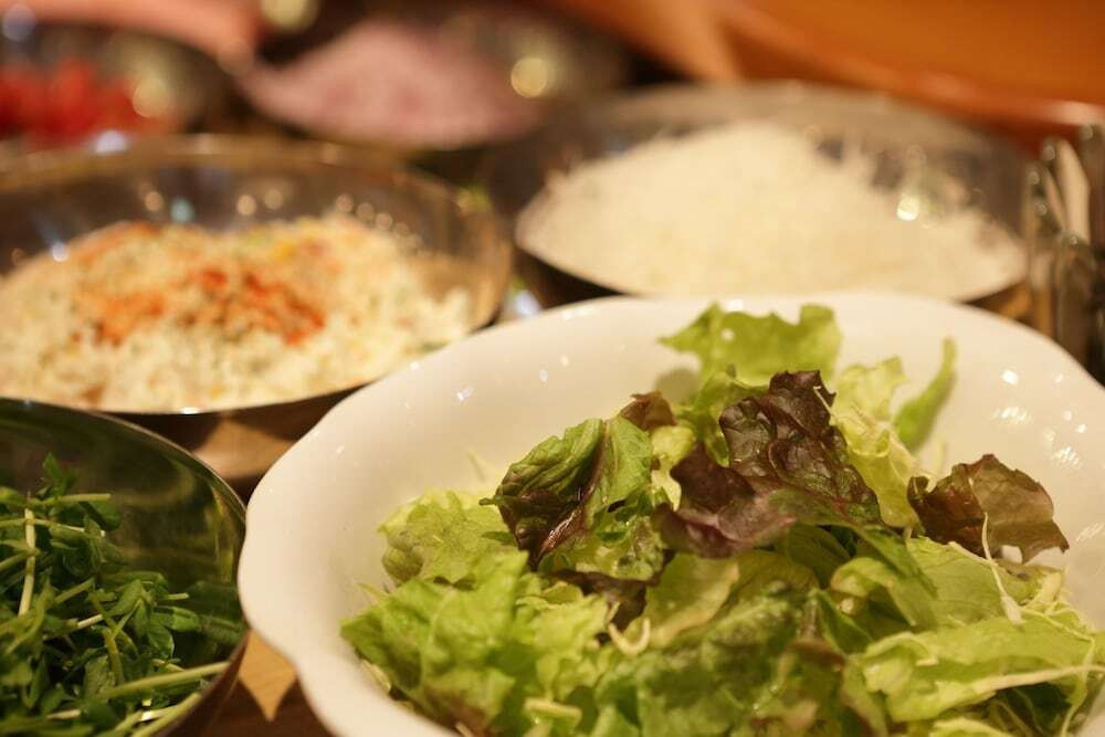 朝食ビュッフェ