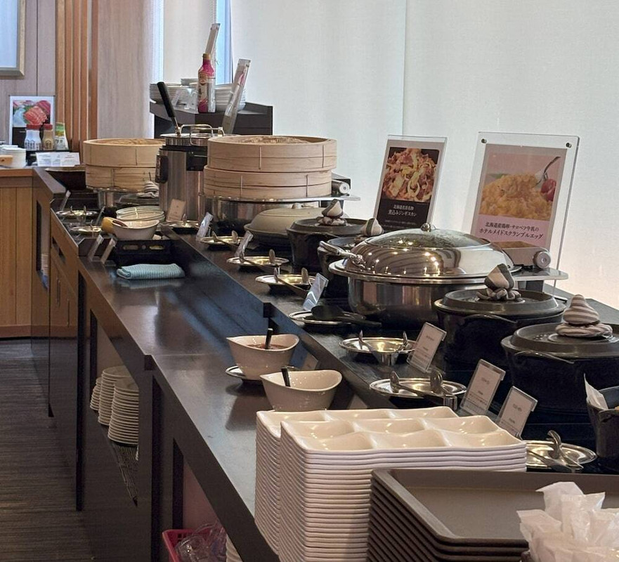 朝食ビュッフェ