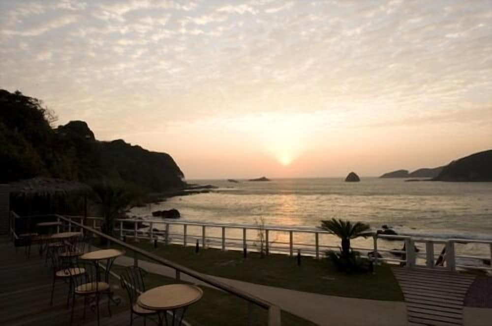 宿からの眺め 夕景