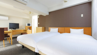 スタンダード ツインルーム 喫煙可 簡易キッチン (ハウスキーピングは有料オプション)