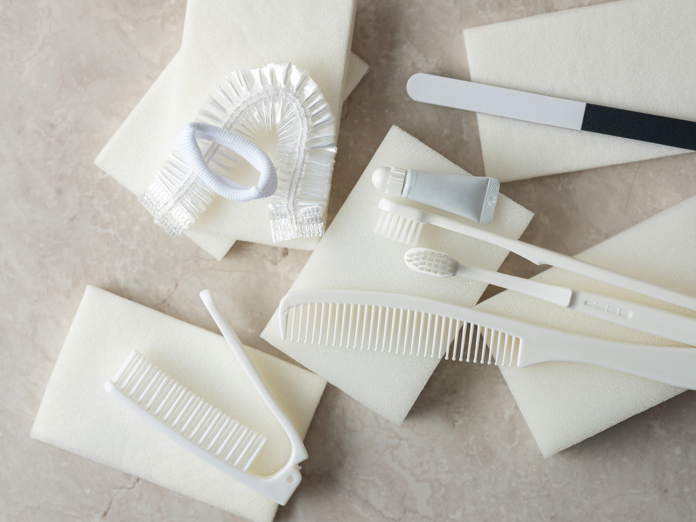 使い捨てアメニティー　バスグッズ