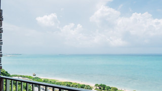 クラブフロア按司/温泉露天風呂/ツイン/オーシャンビュー