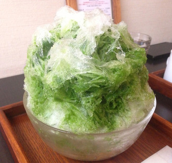 「三日月氷菓店」料理 636681 宇治金時（730円）