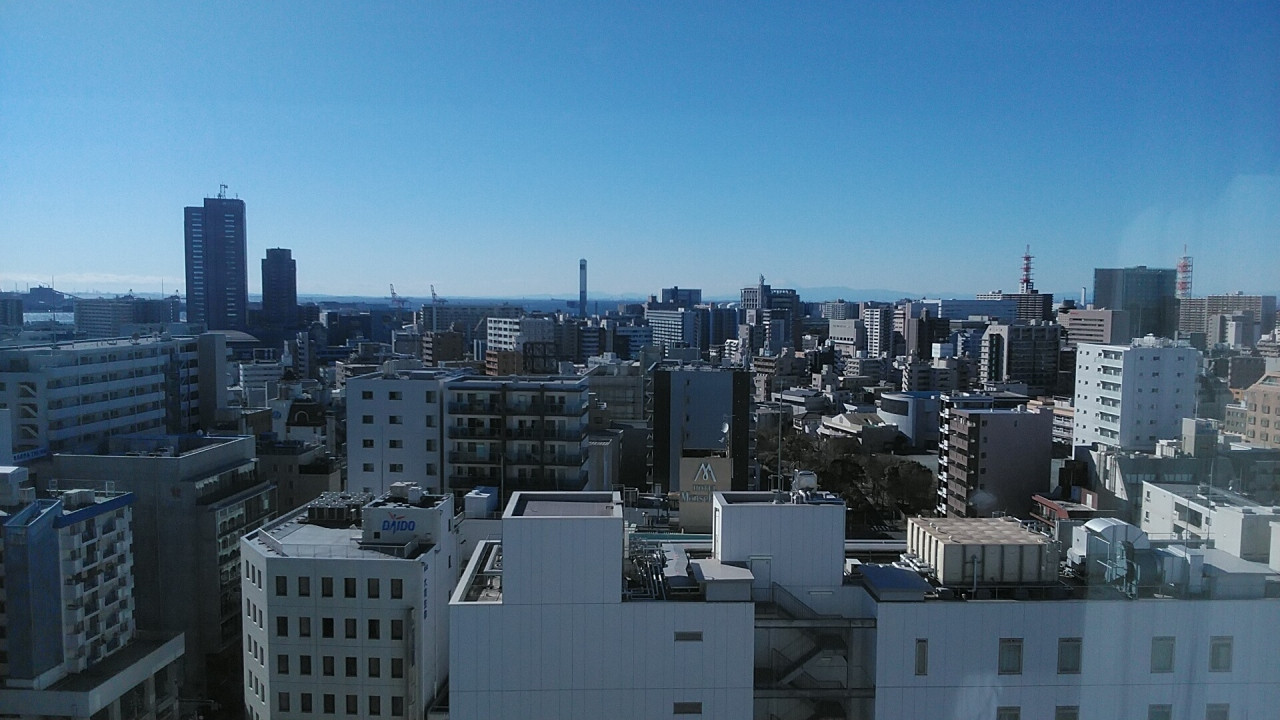 よく見ると富士山もみえます