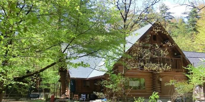 カナディアンログハウスの宿 安曇野遊人（長野県 ペンション） / 1