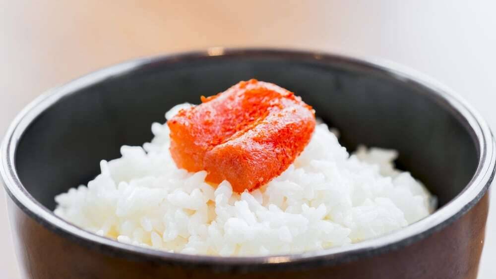 明太子と炊き立てご飯 / 3