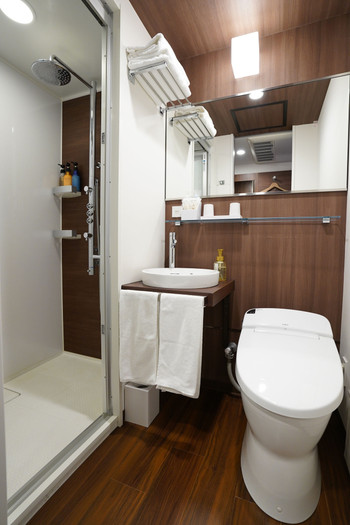 木のぬくもりを感じる、快適な水回り3702976