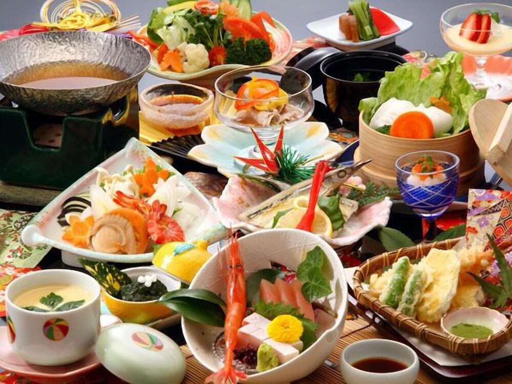 温泉とアコヤ貝に囲まれた優雅な湯浴みで満たされて3927104