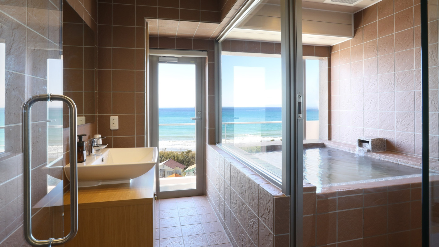 半露天風呂付き客室